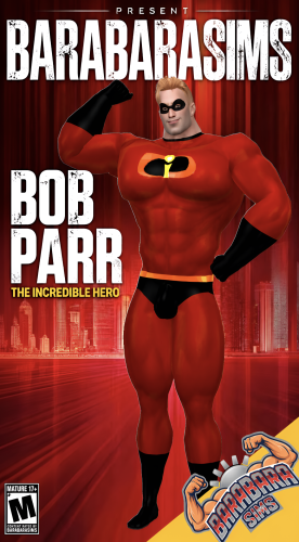 More information about "(FREE) BARABARASIMS - BOB PARR (Tired Super-Dad)"