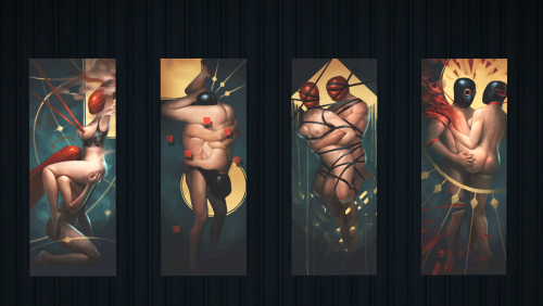 More information about "Hellraiser: Revival Scarlet Church Tall Paintings Set"