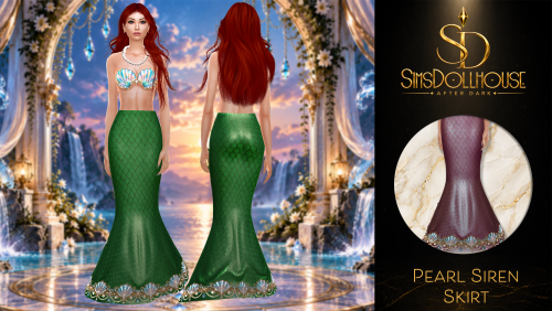 More information about "SimsDollhouse - Pearl Siren Skirt"