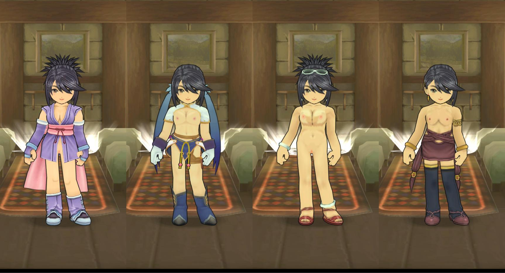 Skimpy Characters