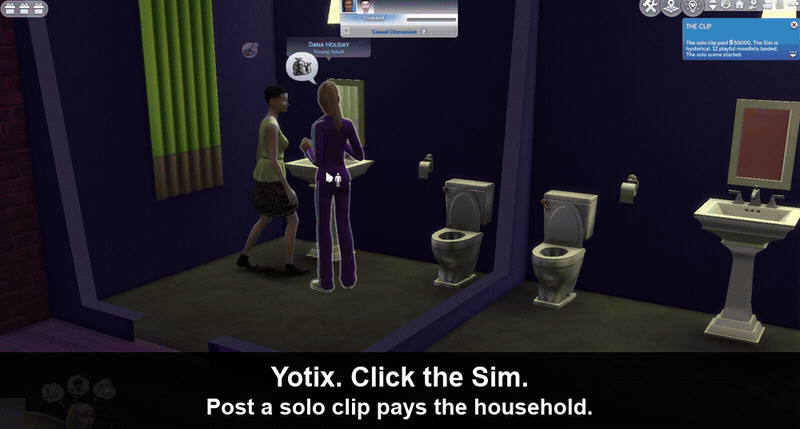 More information about "THE CLIP. Click your Sim. Get paid. [The Sims 4]"
