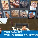 Yaoi Bara Gay Wall Painting Collection Set