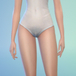 More information about "Sheer (transparent) white swimsuit"