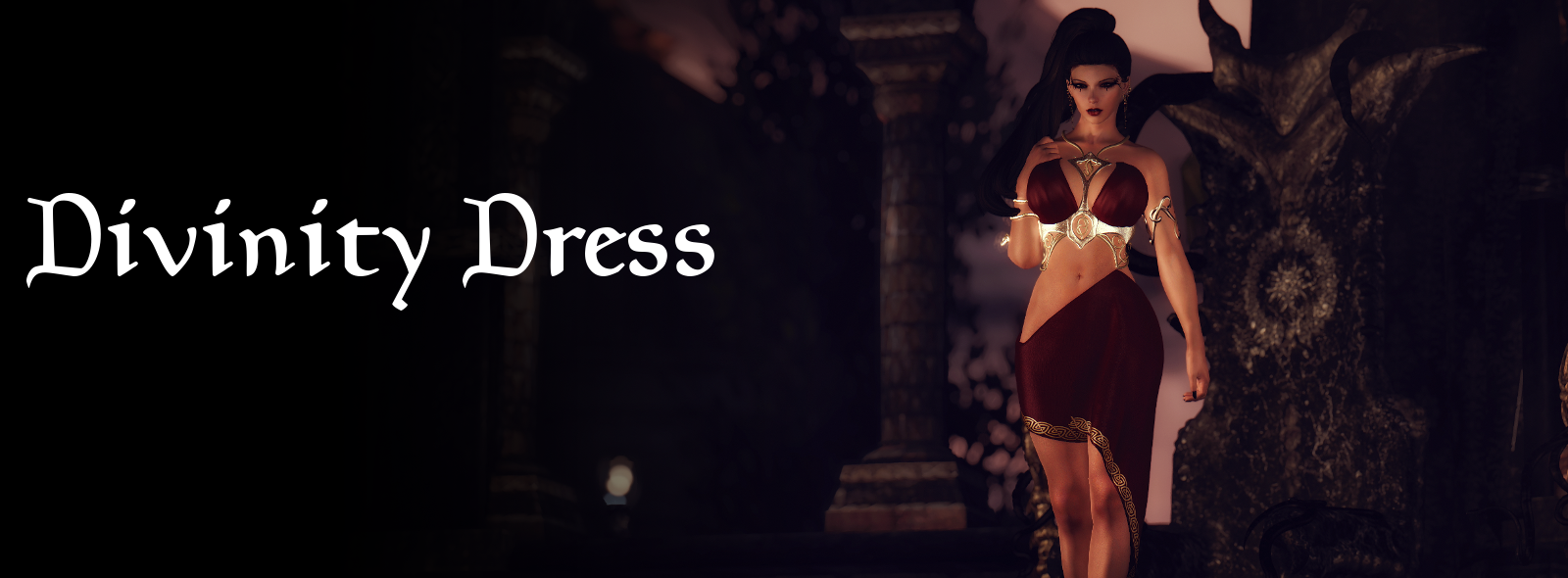 Mod Release LE SE Divinity Dress Of Blood and Pleasure LoversLab