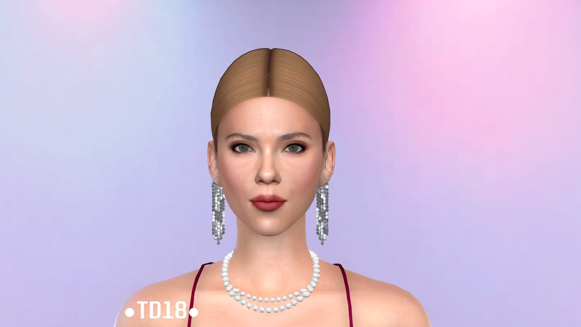 Celebrity Scarlett Johansson Sim My Sims Showcase Downloadable Loverslab