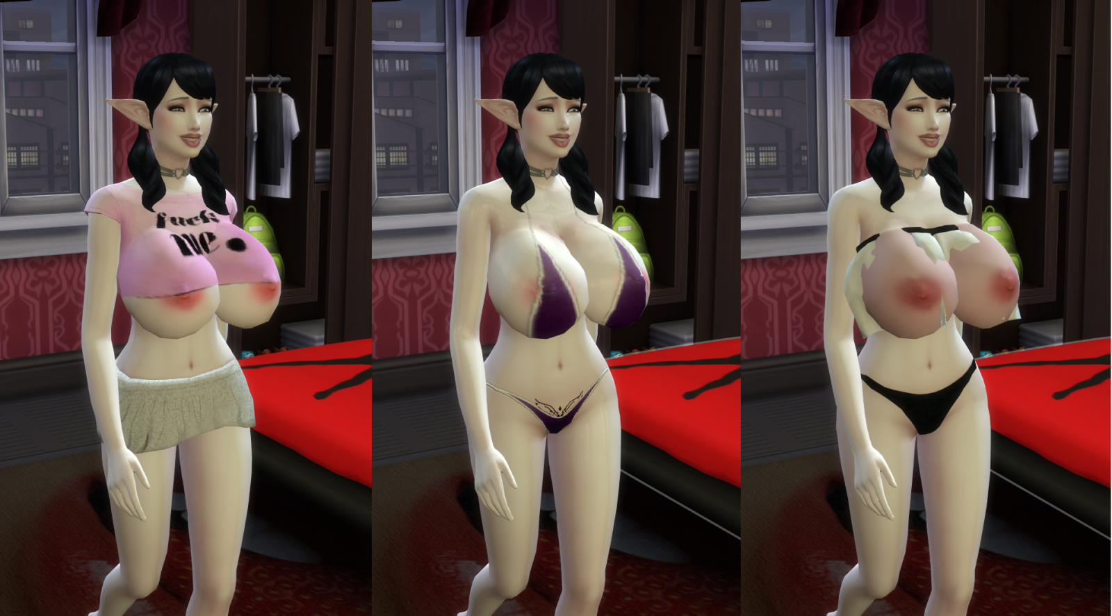 Popping Tits Pt2 The Boobening Downloads The Sims 4 Loverslab