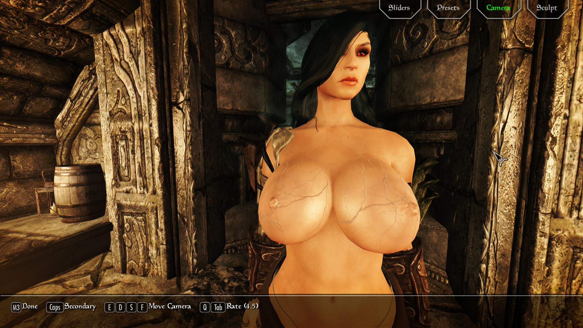 Skyrim vr playing with boobs