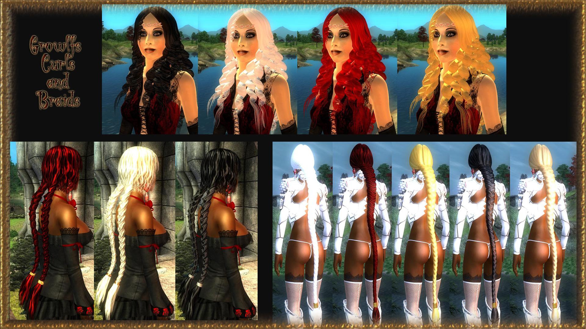 Long and braid hairstyles - Skyrim Non Adult Mods - LoversLab