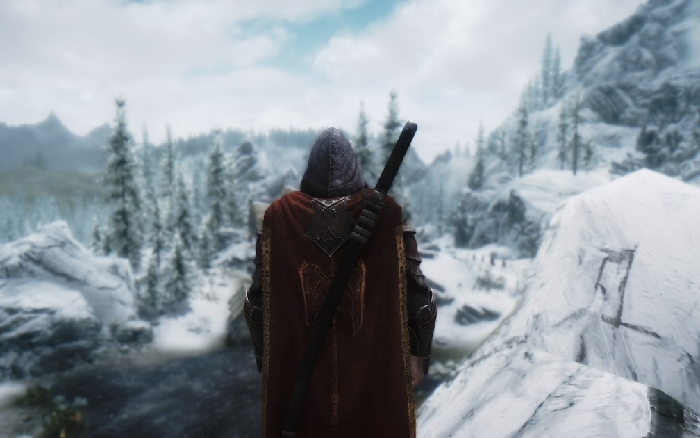 Sword on back VS Sword on hip UPDATED Pics - Skyrim General Discussion ...