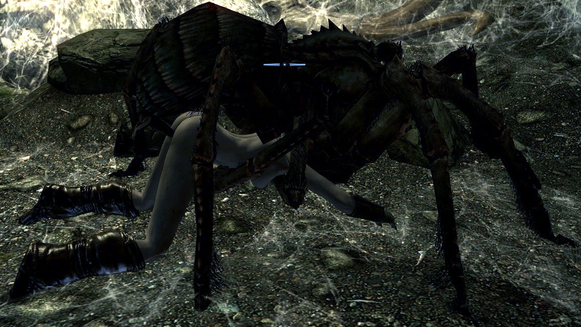 ...i have a little problem with Spider animations with my pc character (tes...
