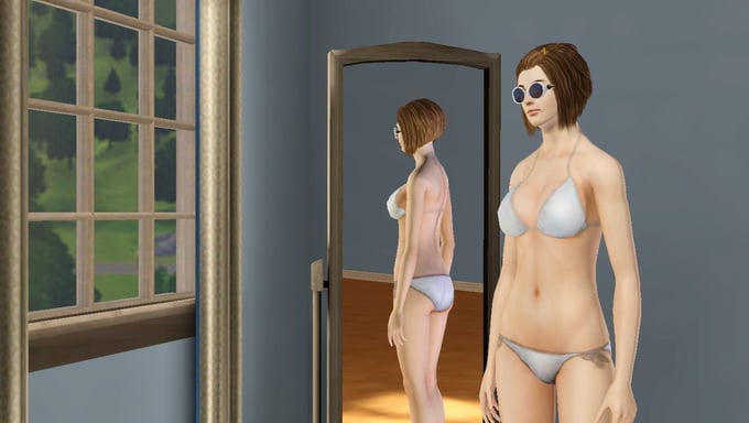 [the Sims 3] Geck O S Natural Breast Nude Top Breast