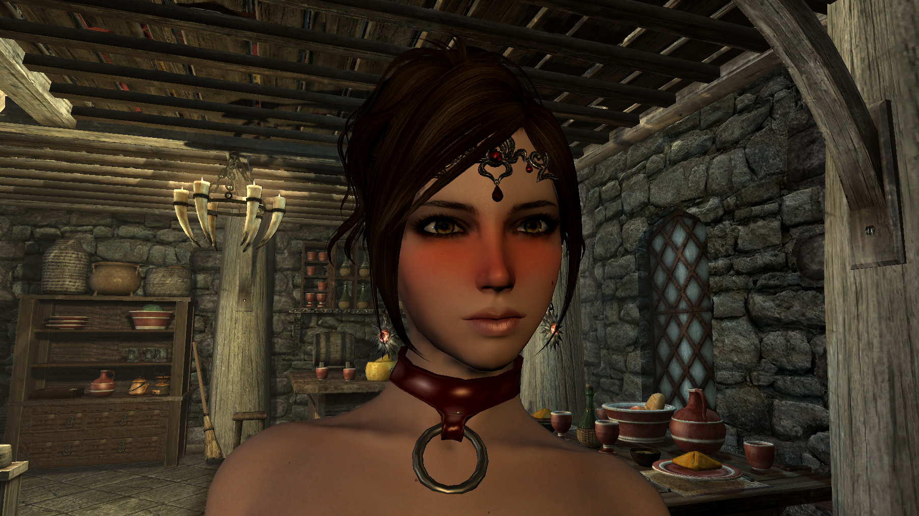 Barbarian MilkDrinker Neck Seam Help Page Skyrim Technical Support LoversLab