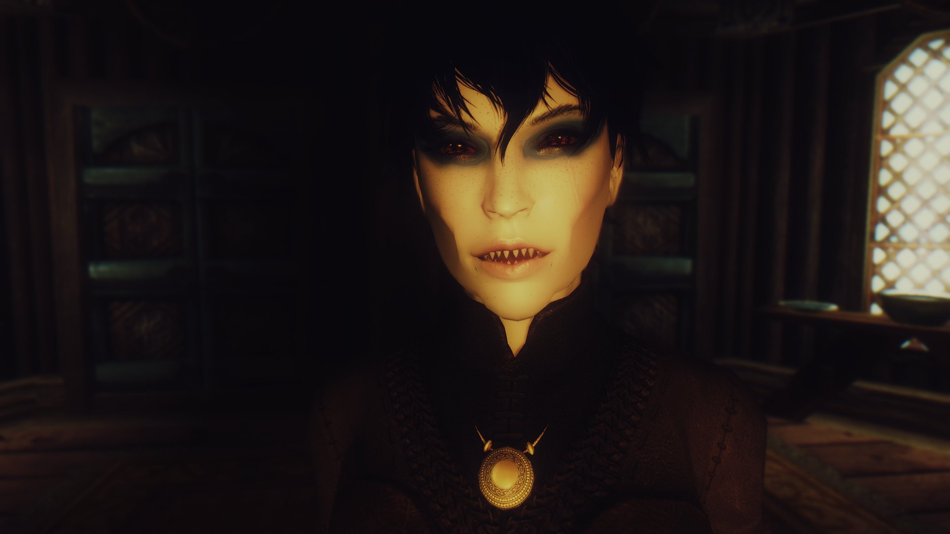 vampire fang replacer for realistic teeth - Page 2 - Skyrim Adult Mods ...