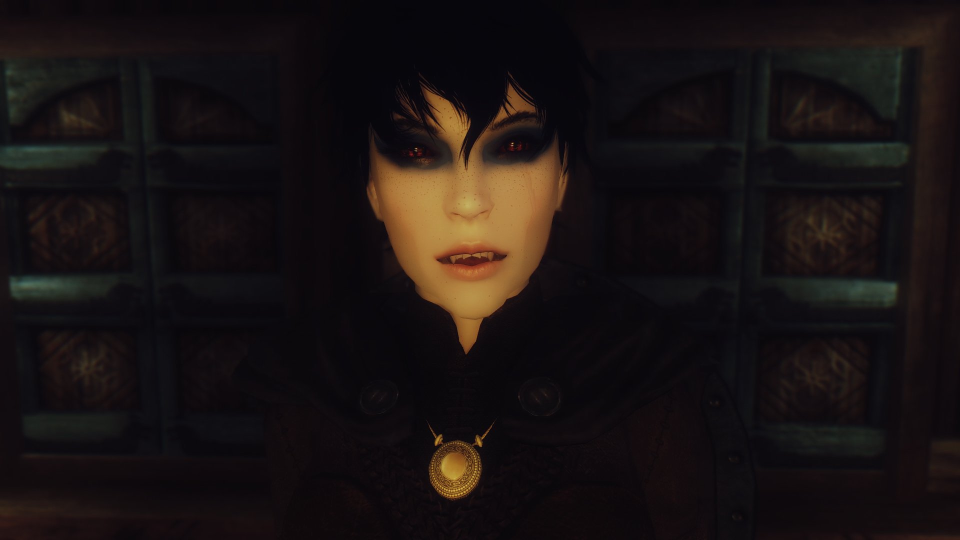 vampire fang replacer for realistic teeth - Page 2 - Skyrim Adult Mods ...