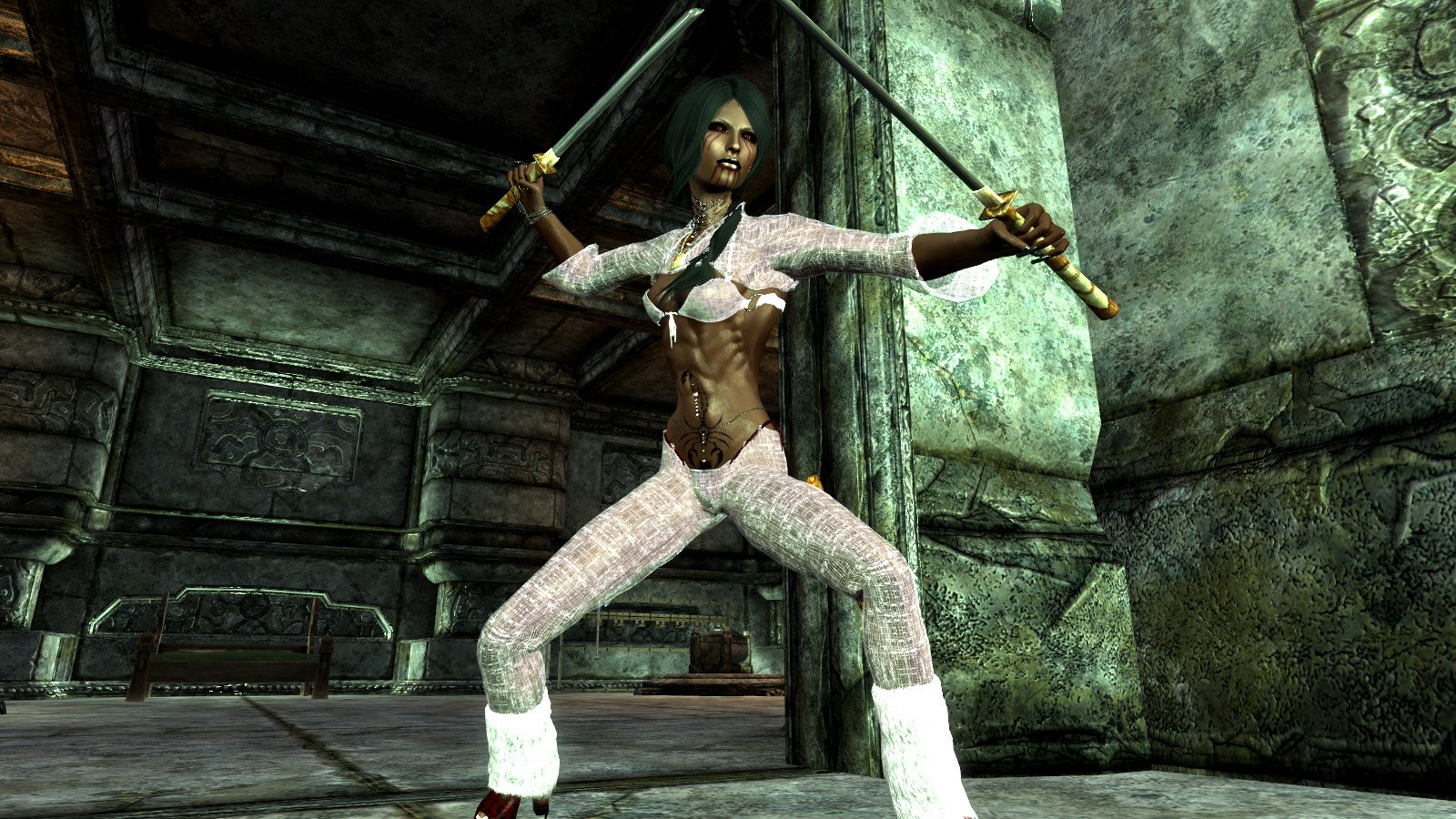 Litheria. mod has some nice fur boots (and clothing) that might work too, w...