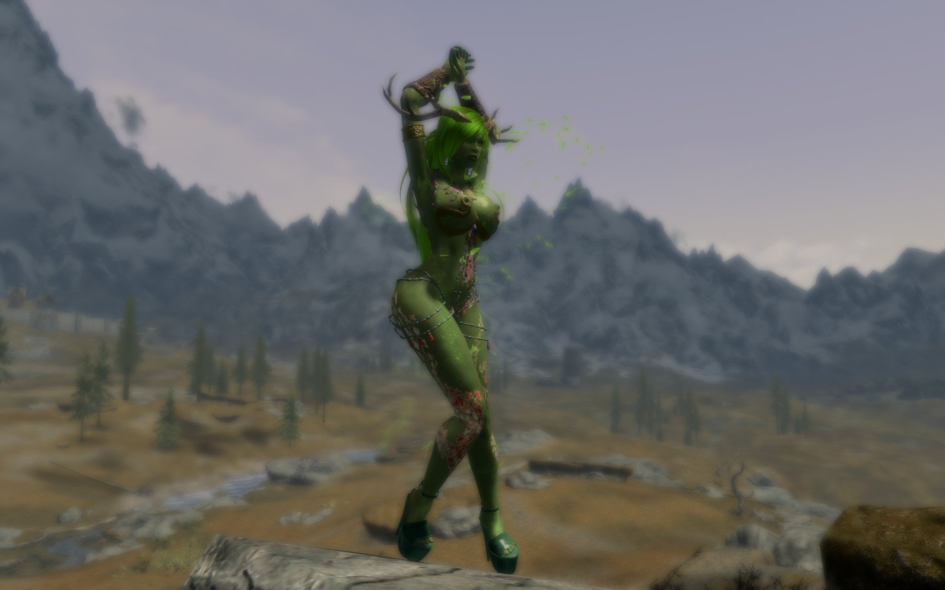 [wip] The Spriggan Queen By Trykz Skyrim Adult Mods Loverslab