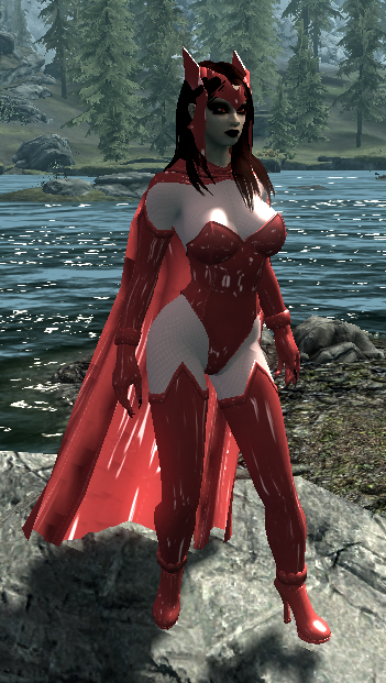 Mages and Sorcerers WIP Scarlet Witch at Skyrim Special Edition
