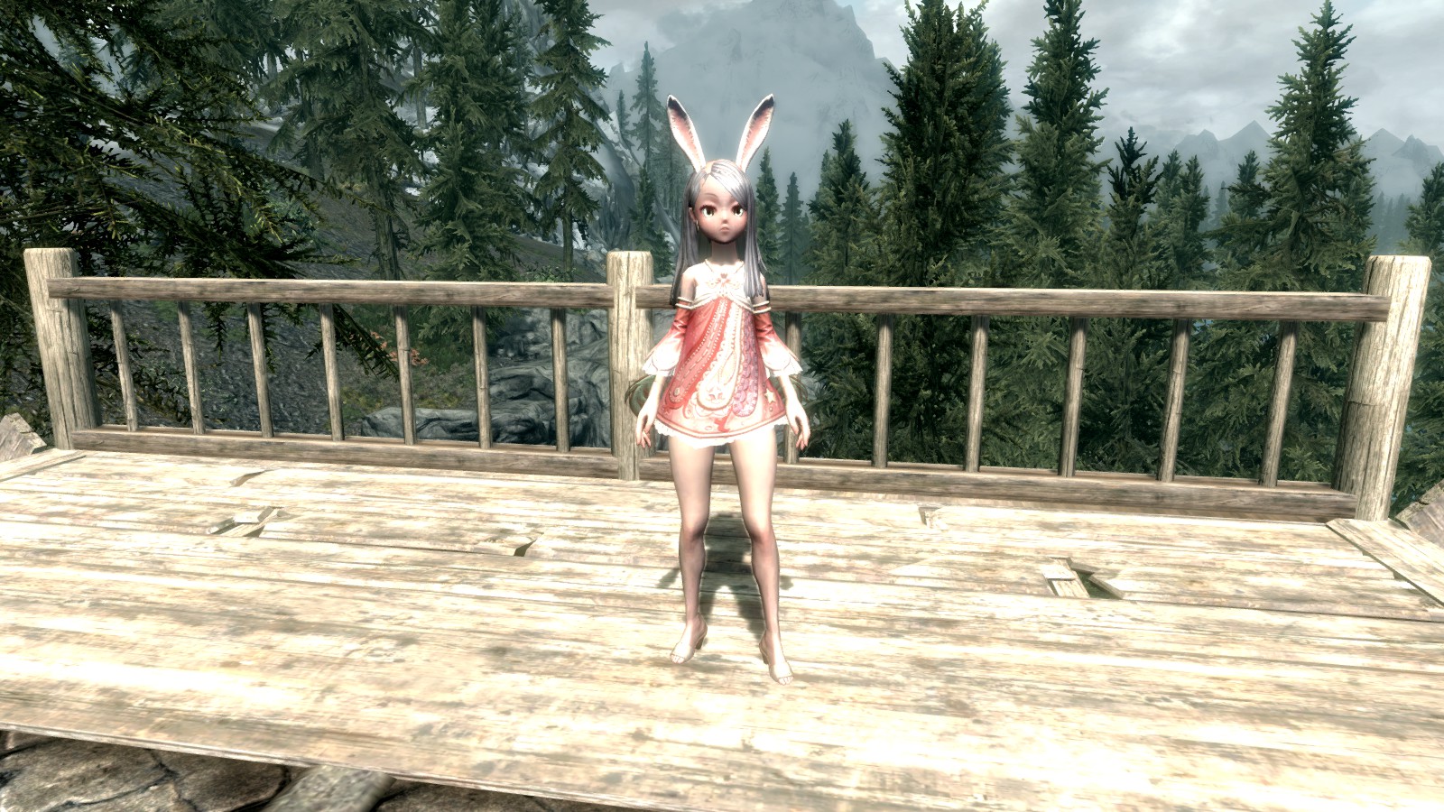 So, what I was talking about before is the original elin race body type for...