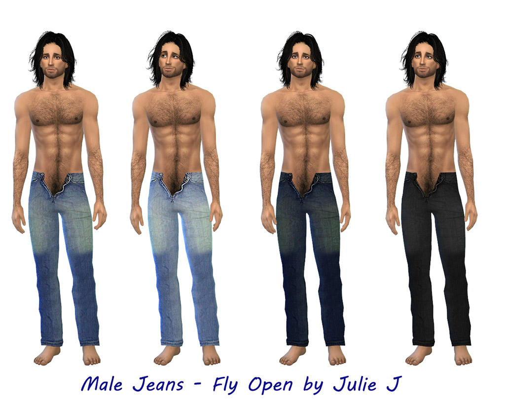 Male Jeans Fly Open by Julie J - Downloads - The Sims 4 - LoversLab