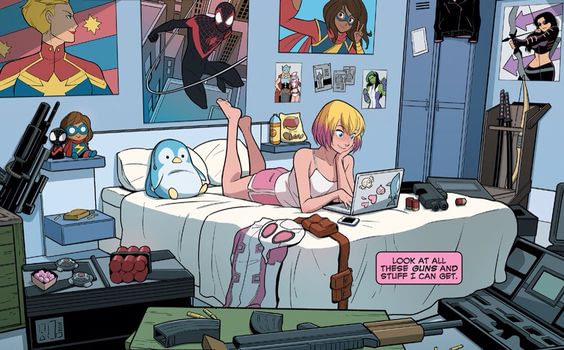 Marvel Gwen Poole Gwenpool Outfit Torn Outfit Mask And