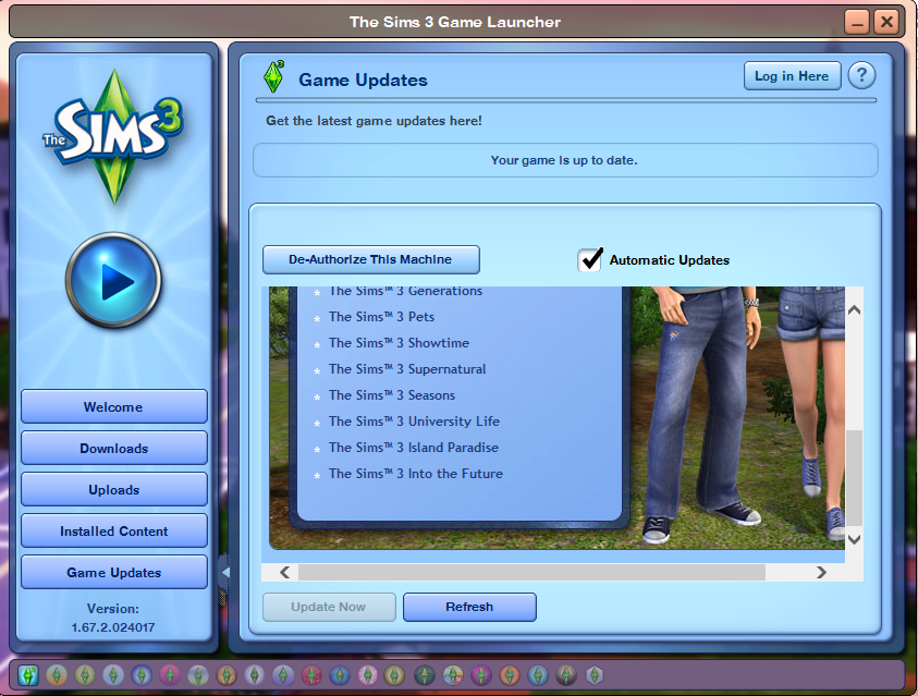 sims 3 updater