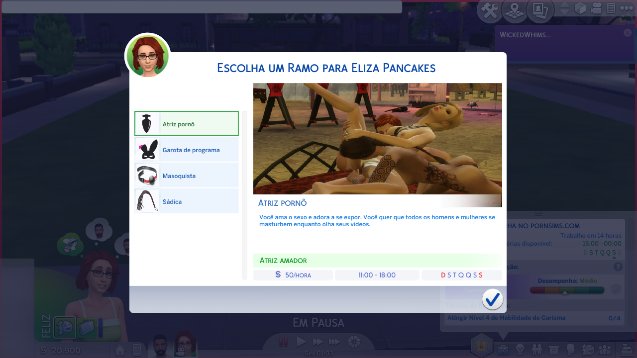 Sims 4 modeling career mod