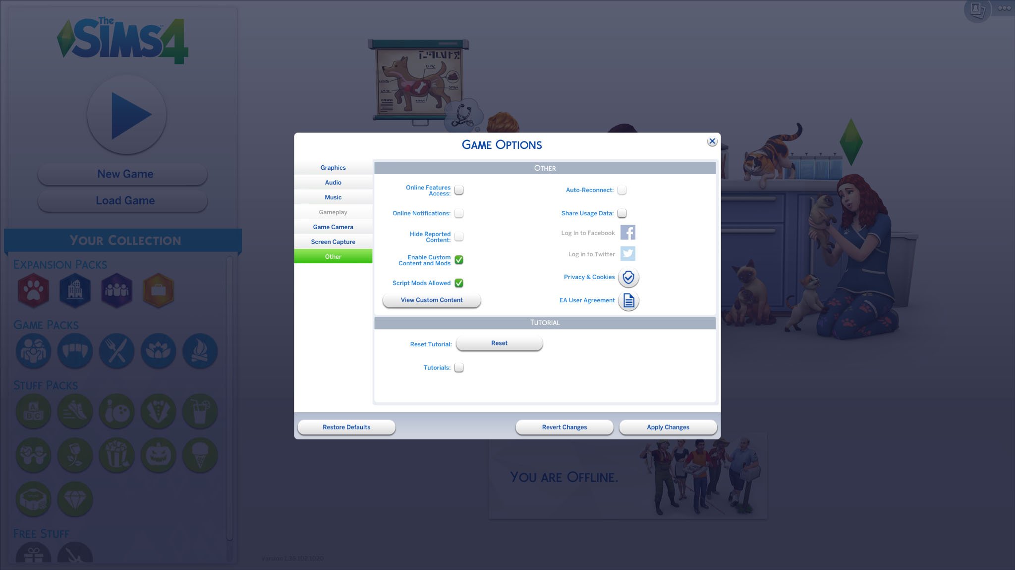 WickedWhims 3.2.4.122a don't show menu - The Sims 4 Technical Support ...