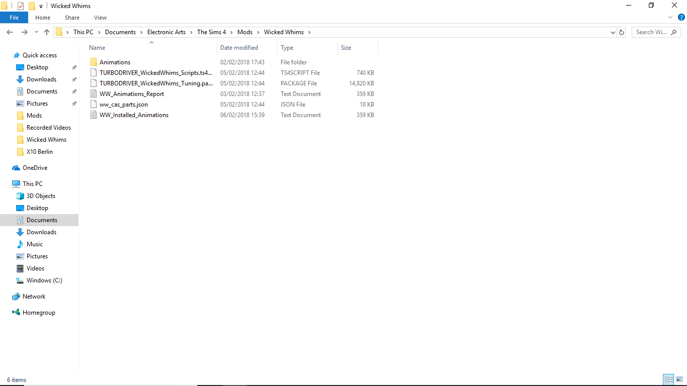 Which files do I remove to update Whicked Whims? - The Sims 4 Technical ...