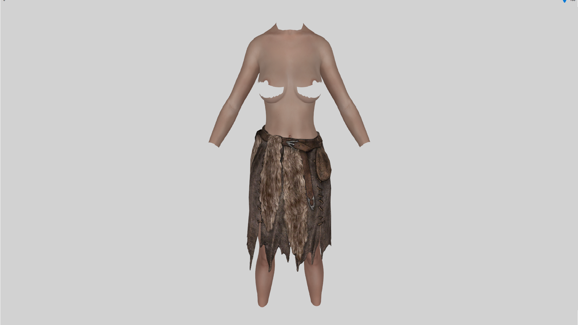 Vanilla Body Reference for Outfit Studio BodySlide at Skyrim