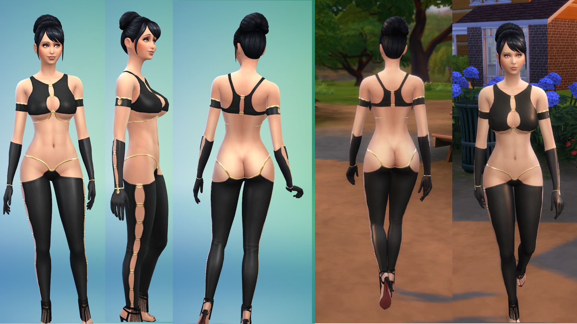 Sims 4 cyberpunk clothes фото 88