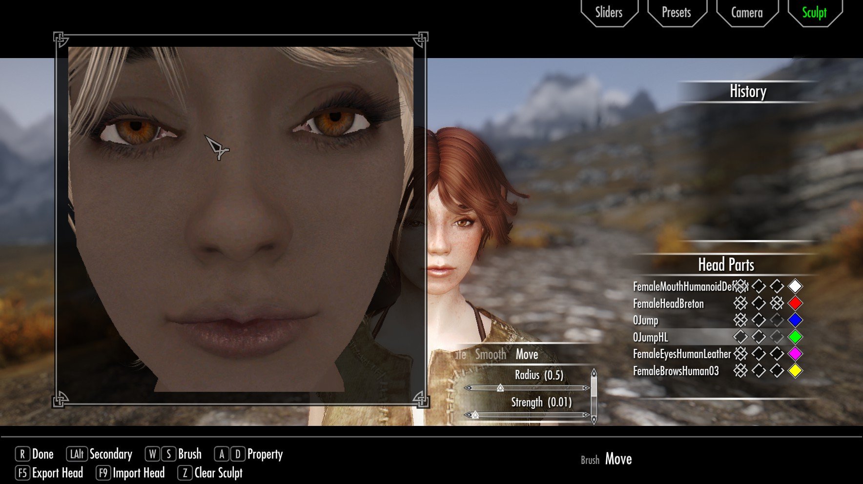 Weird Eyelash Issue Skyrim Technical Support Loverslab