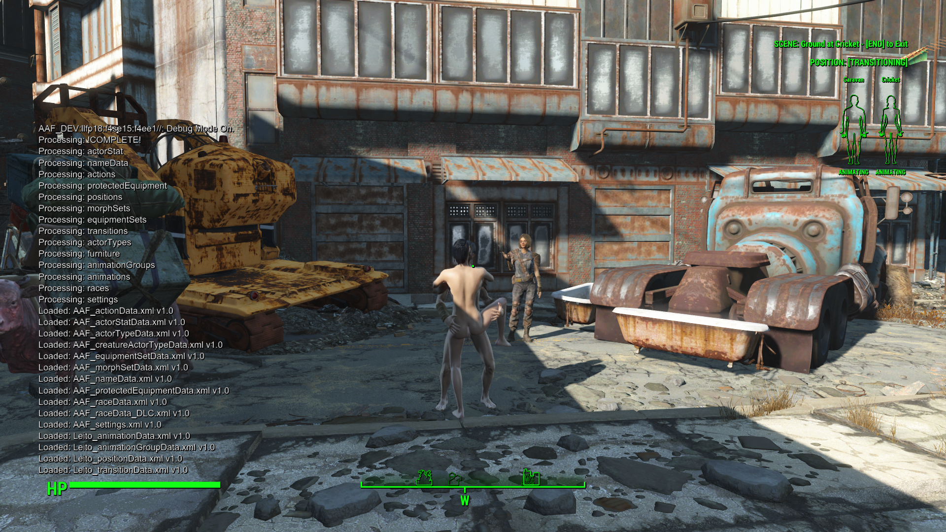 Fallout advanced animation framework. Fallout 4 +18 leito. aaf leito. leito 2.0.
