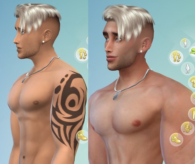 Tribal Tatoo Above Skin Overlay Request And Find The Sims 4 Loverslab