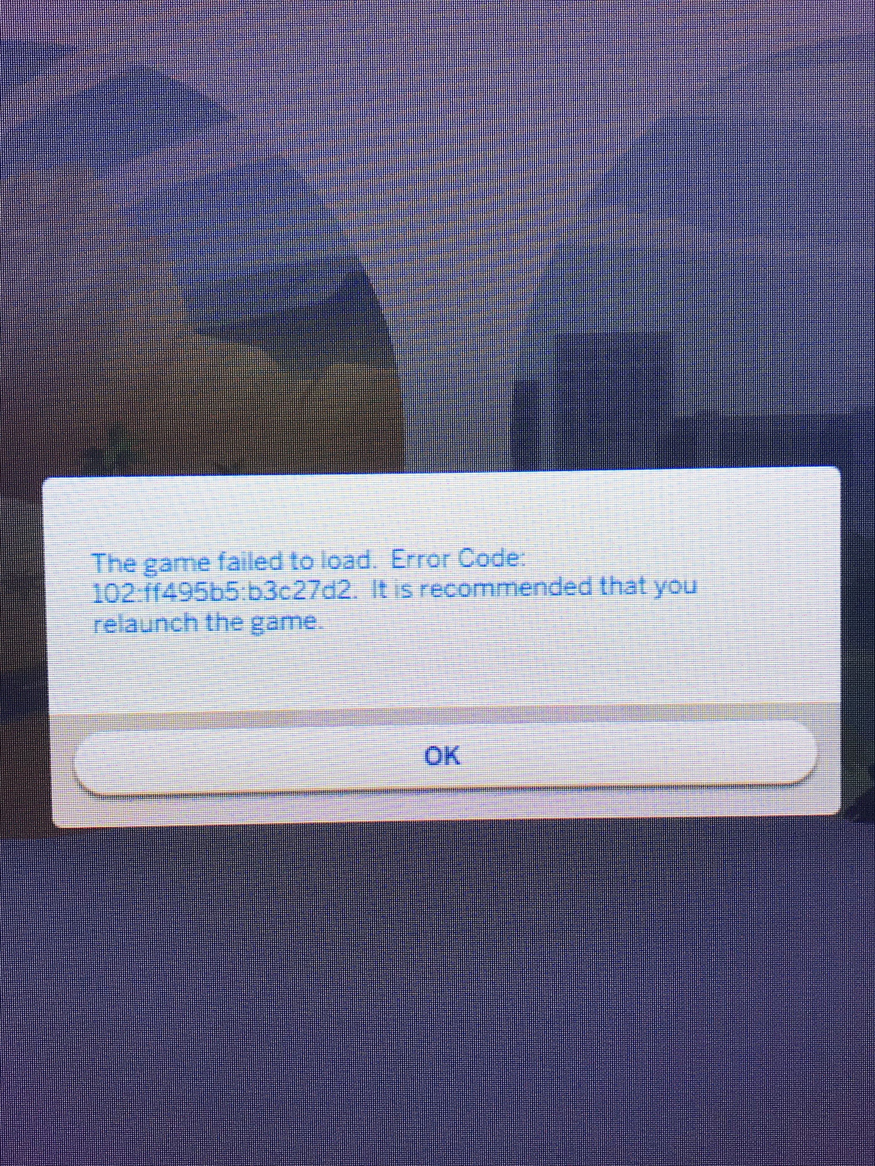 unknown error last exception sims 4