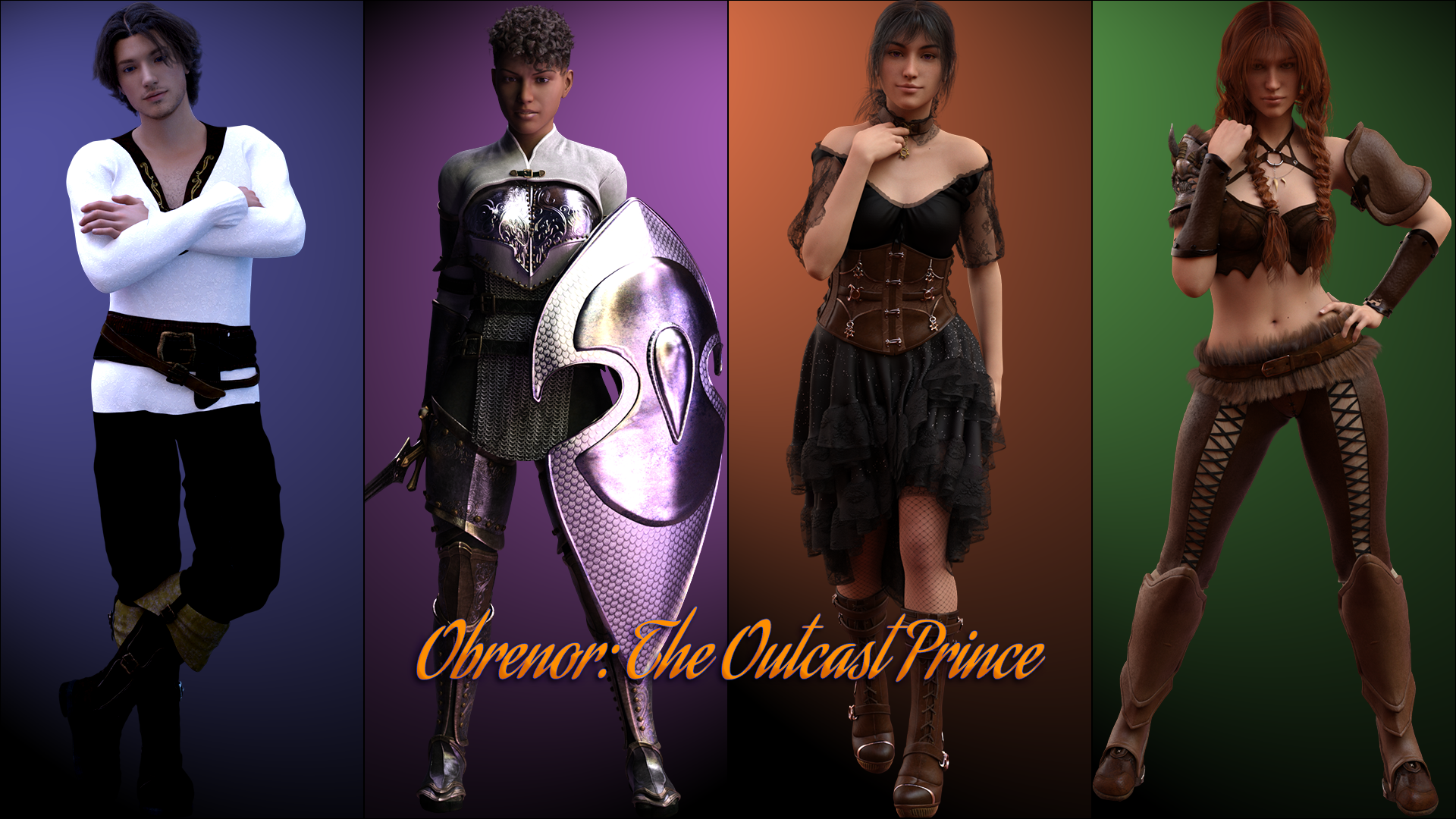 Obrenor: The Outcast Prince - Story-Based Fantasy VN (0.3.2) - Adult