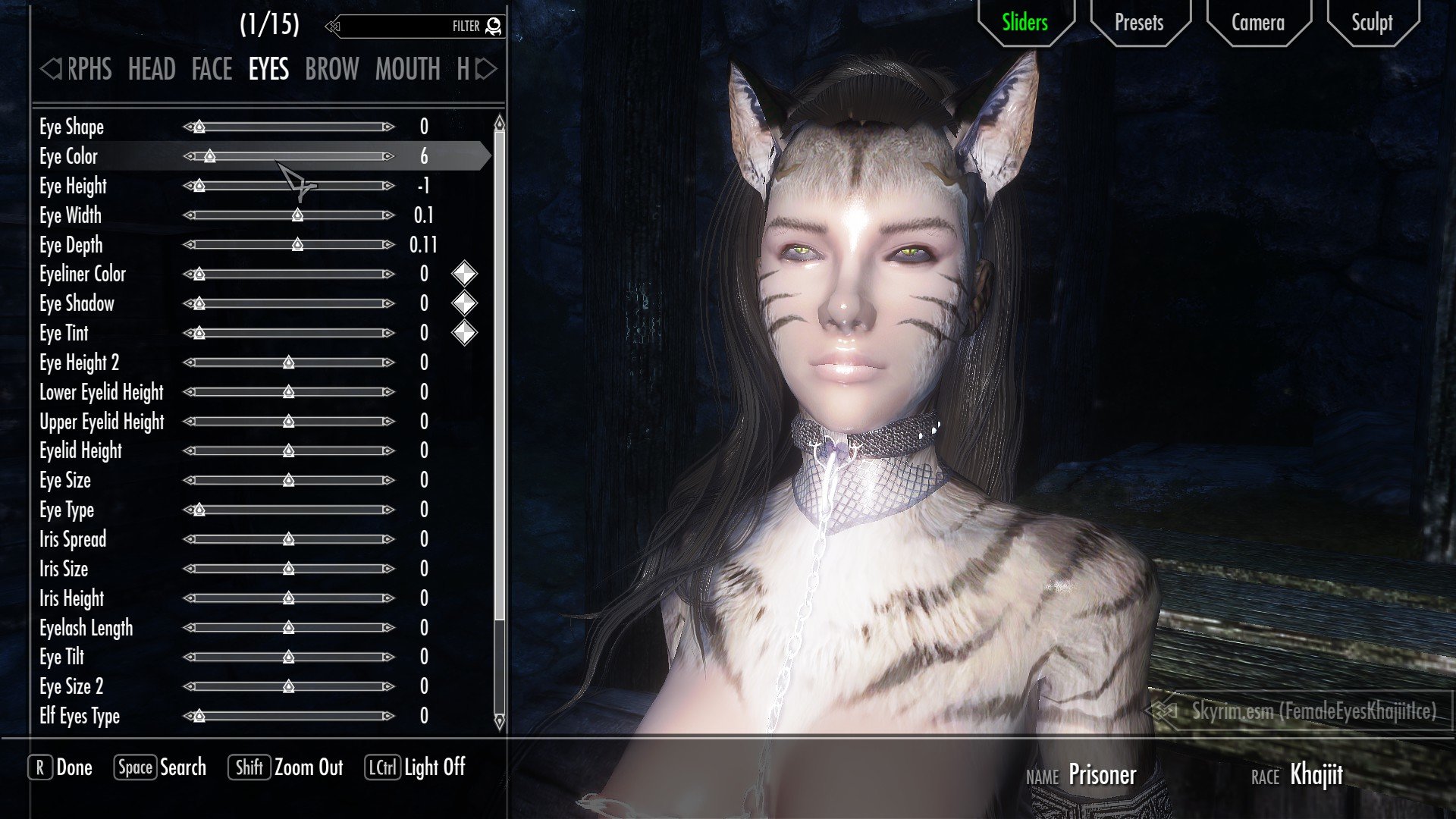 Kz Style Khajiit Eyes Skyrim Technical Support Loverslab