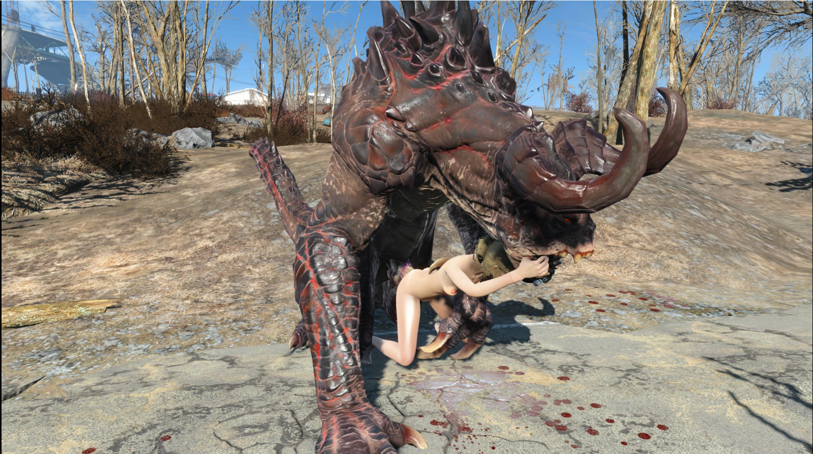 Deathclaws from fallout 4 фото 59