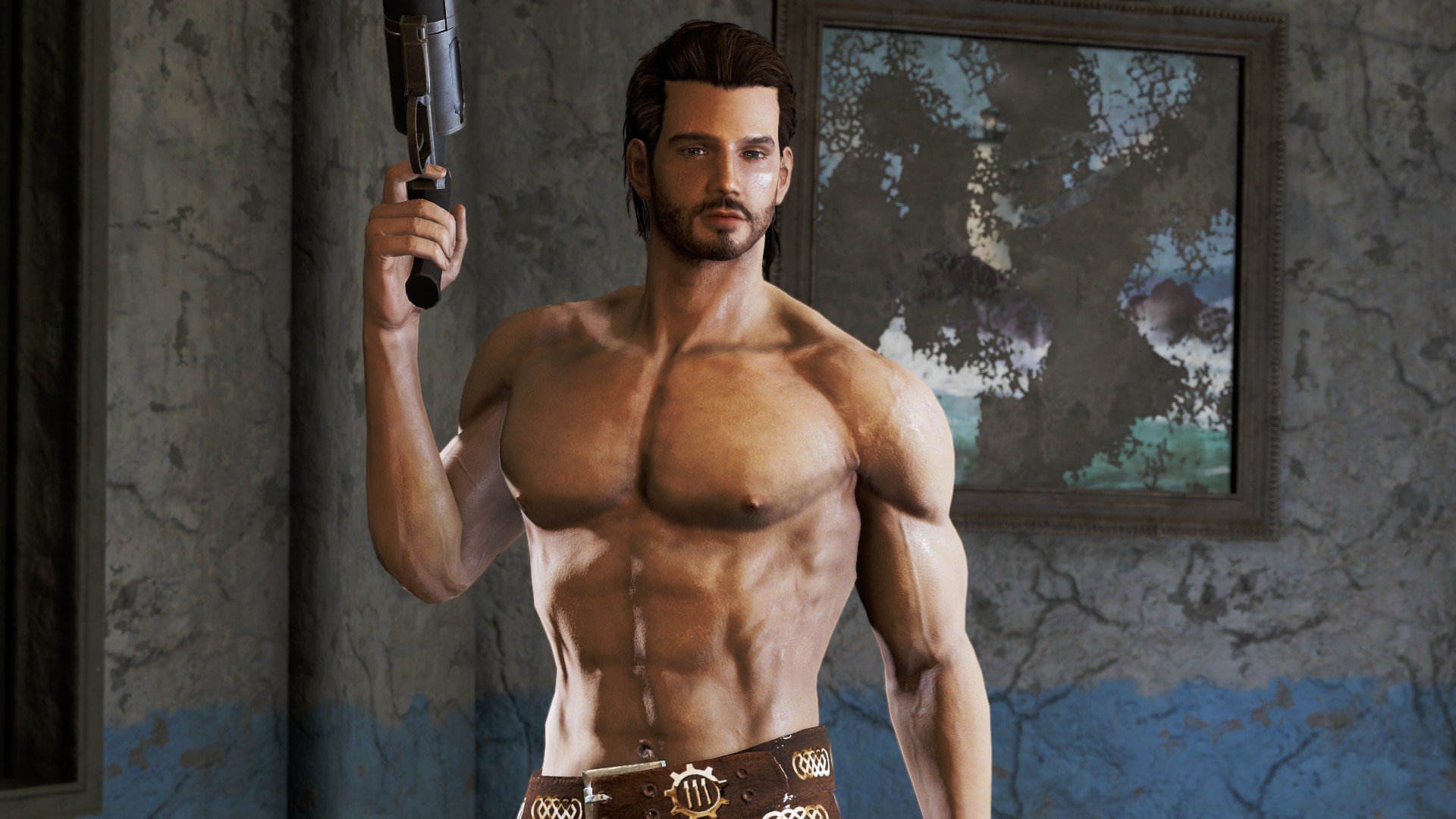 Fallout 4 ретекстур мужского тела фото 8