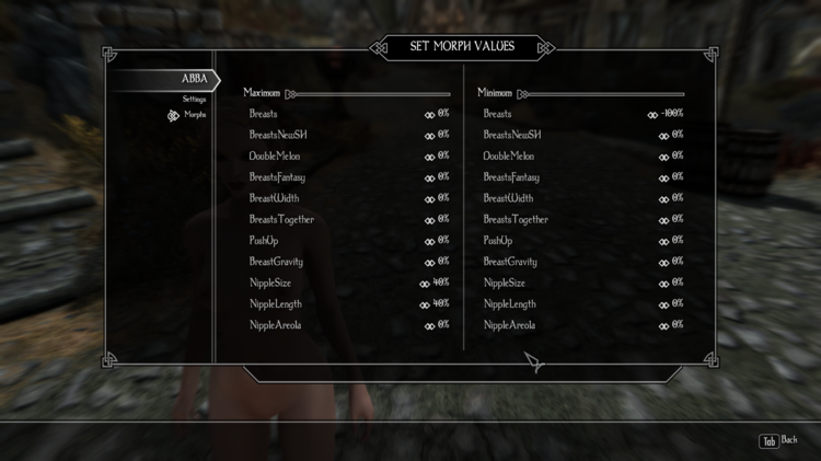 Arousal Based Breast Adjuster For Se Abba Page 2 Downloads Skyrim Special Edition Adult