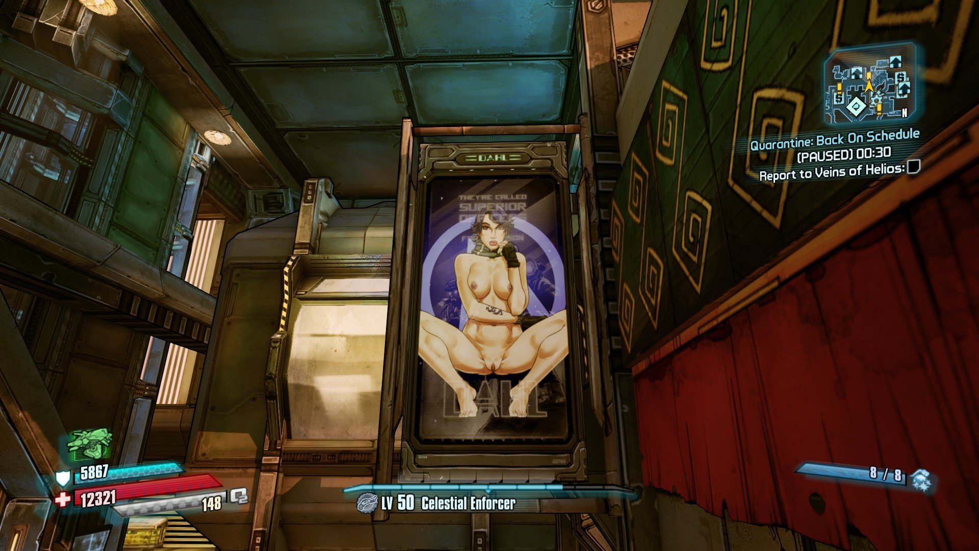 Borderlands The Pre Sequal Nude Mods Adult Gaming