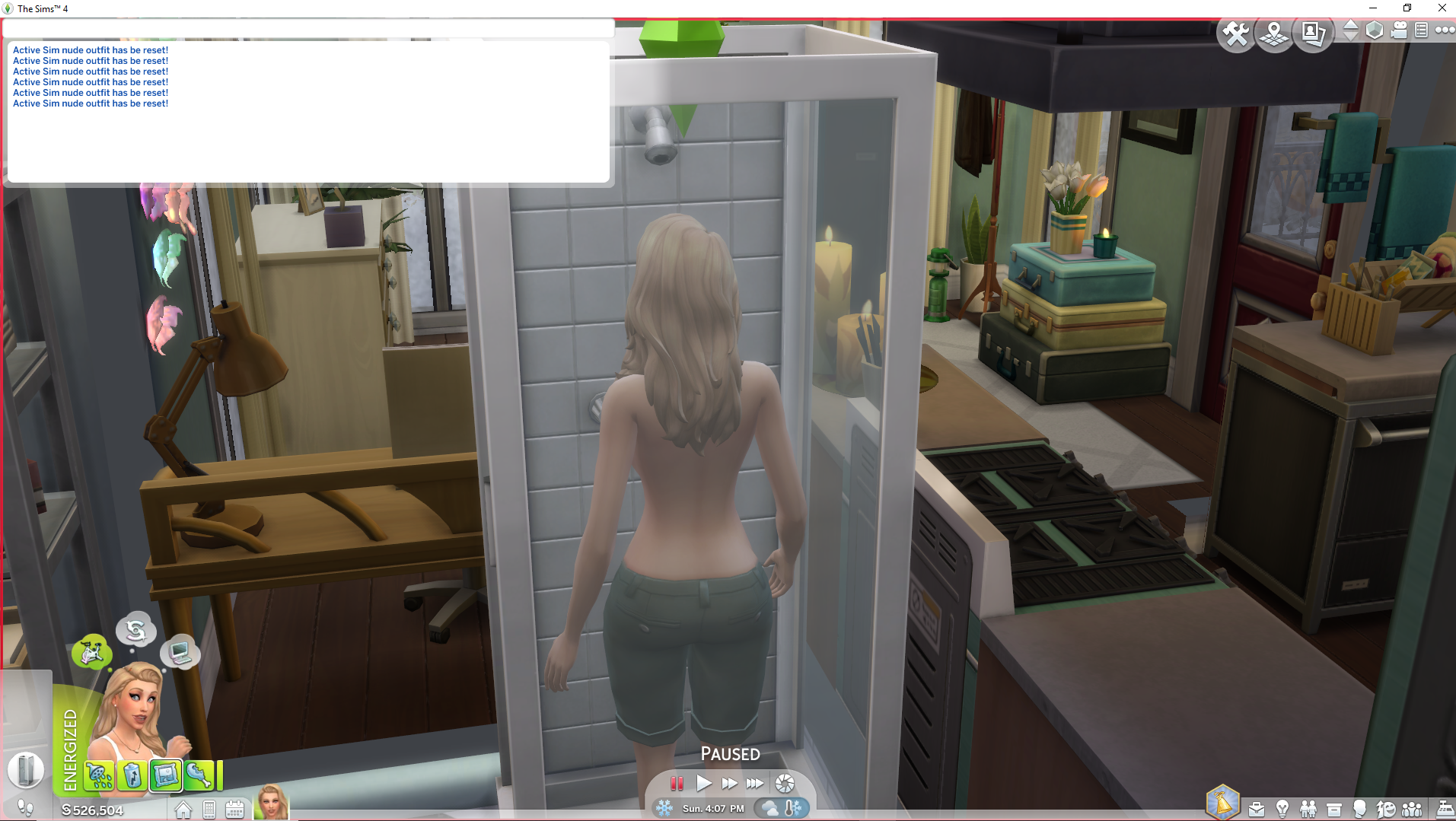 Sims nackt bei 4 Ich will