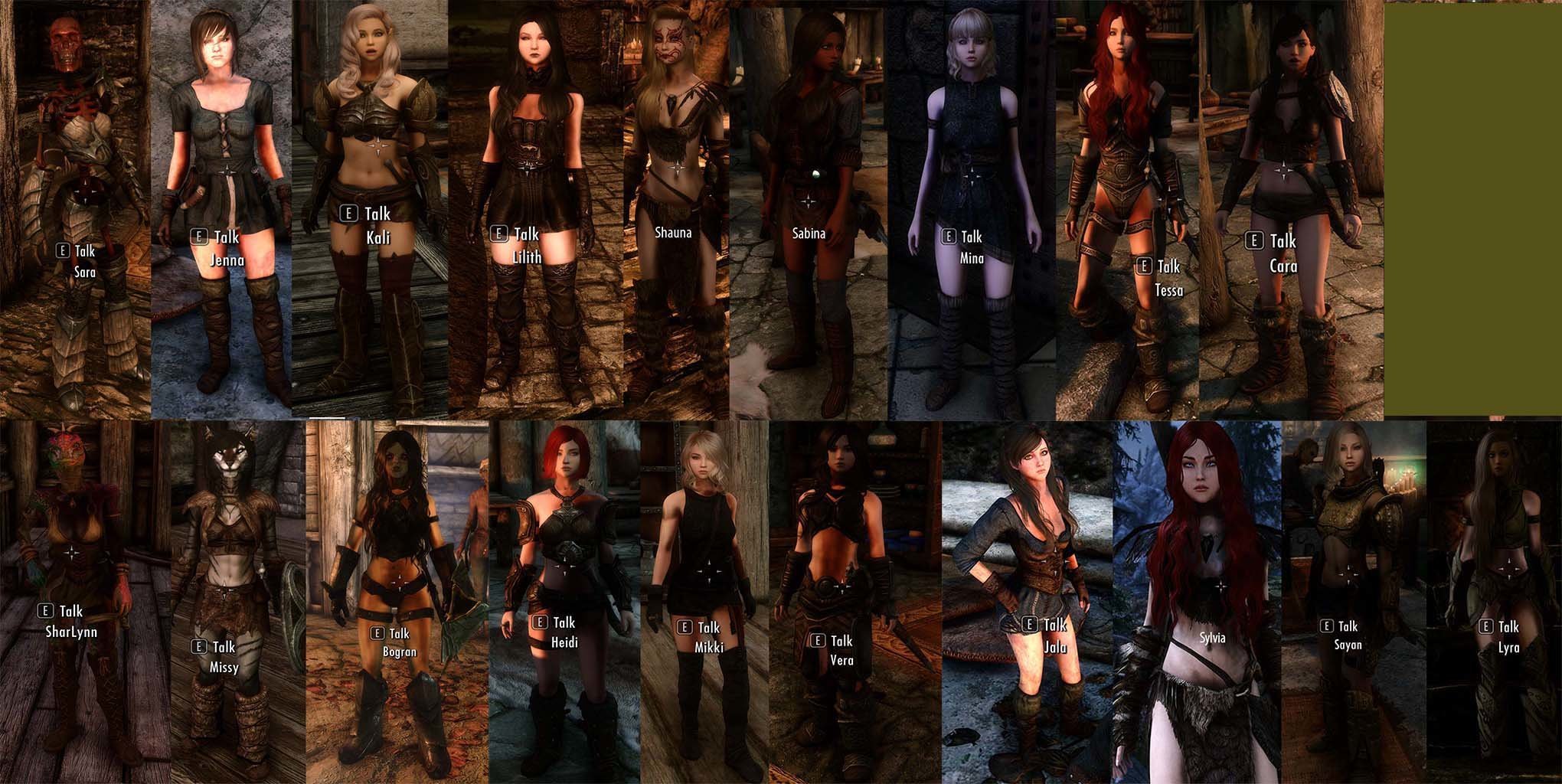 Released My Version Of Sassy Teen Girls Mod Sse Only Skyrim Special Edition...