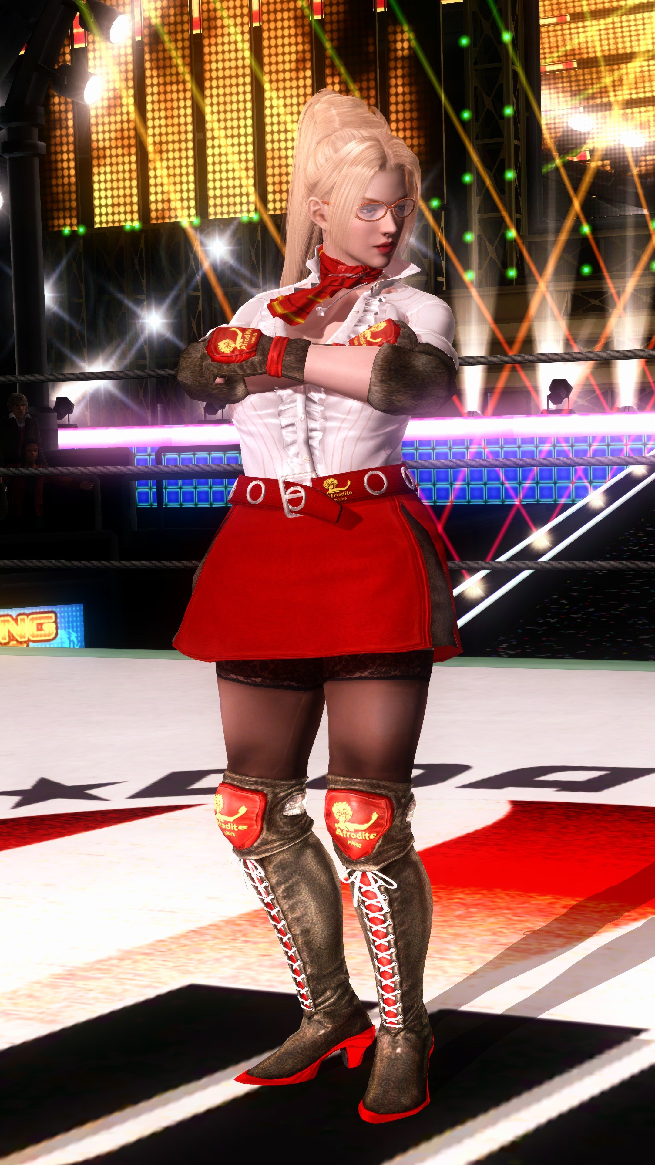 Rumble Roses Miss Spencer Costume For Rachel Dead Or Alive 5 Loverslab