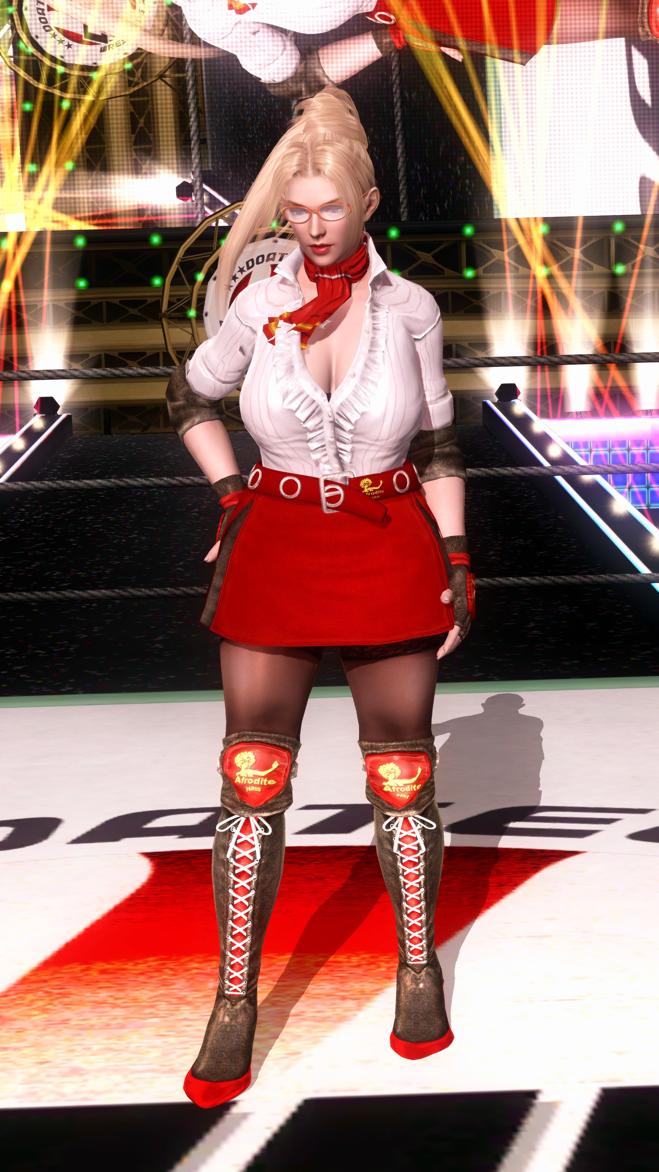 Rumble Roses Miss Spencer Costume For Rachel Dead Or Alive 5 Loverslab