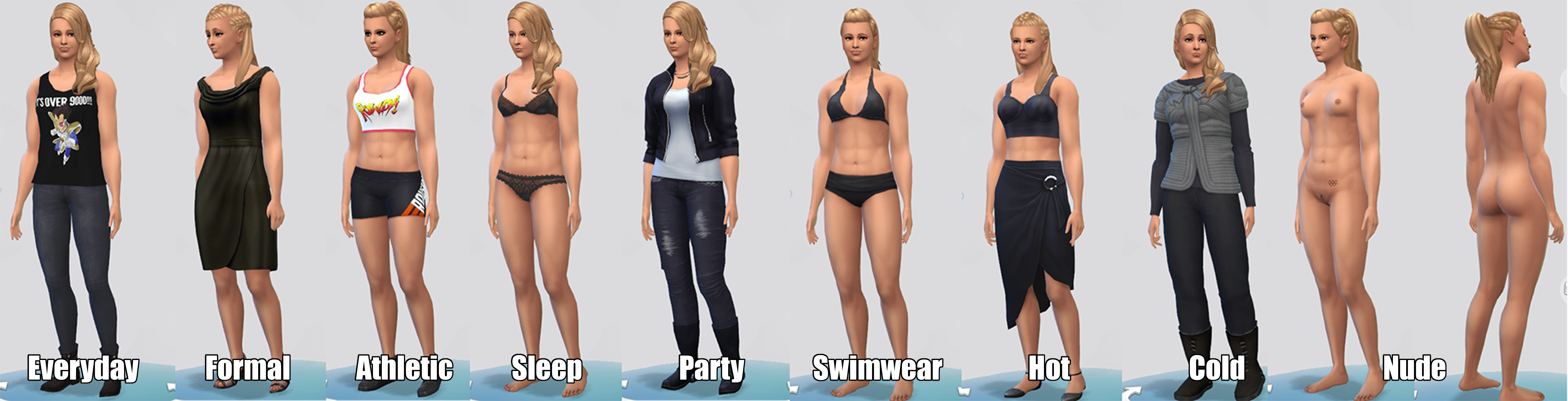 Sims 4 Ronda Skin.
