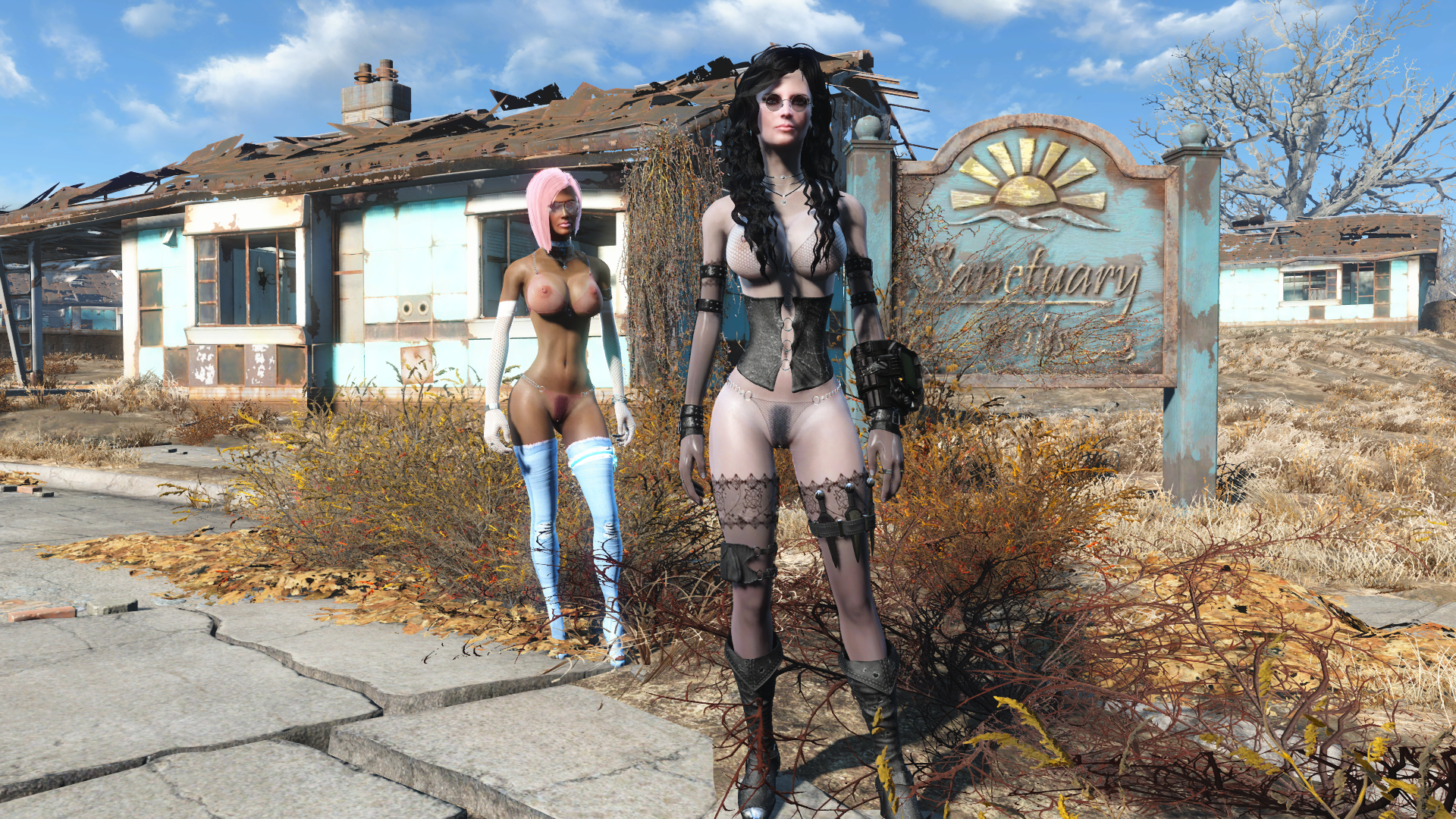 Hookers of the commonwealth fallout 4 фото 69