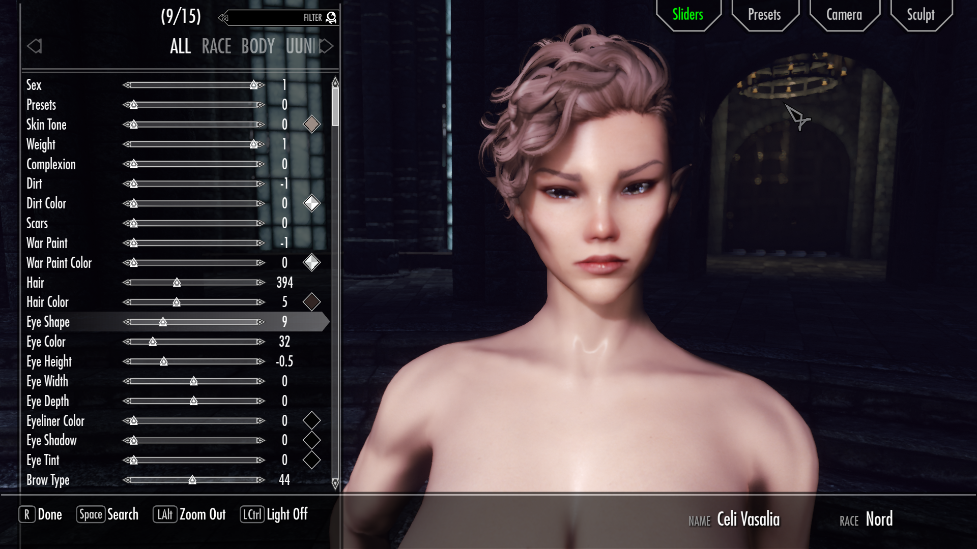 Eye Shadow Line Enb Issue Lighting Issue Skyrim Technical Support Loverslab 4251