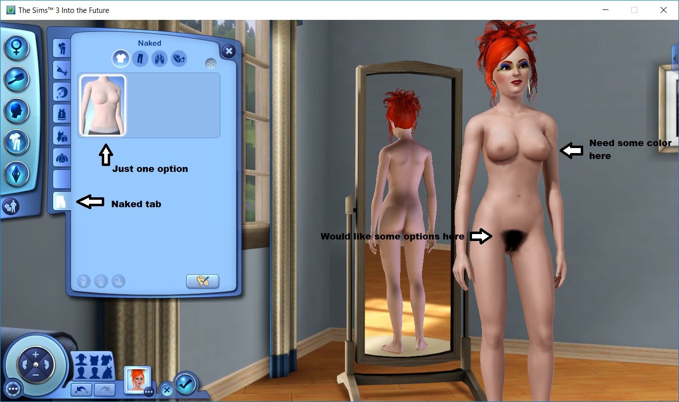 Sims 3 sims nackt