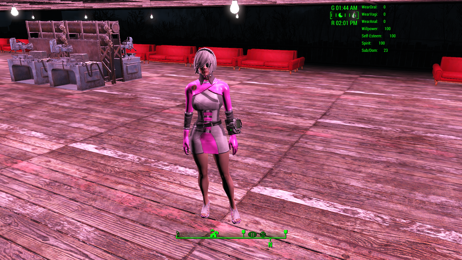 Democracy Dancer Light TheKite's Health Care Division Synth Uniform - NON ADULT VERSION - -  Request & Find - Fallout 4 Non Adult Mods - LoversLab