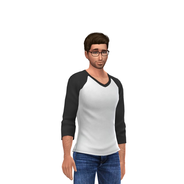 Looking for a Maxis-match version of this hair (for males) - Request ...